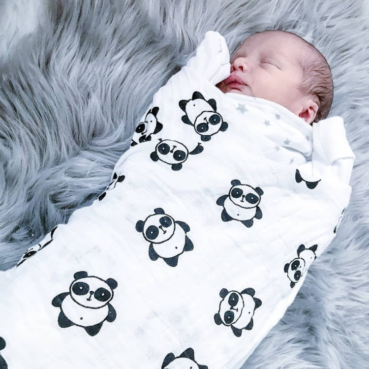 Cartoon Baby Soft Gauze Quilt Swaddle Cotton Bath Towel 117 X 117cm, Letter ABC, Flamingo, Panda, OWL, Triangle, Whale, Unicorn, Yellow Elephant, Color Stars, Potted Plant, Feather, Fish, Christmas Tree, Big Whale, Mask, Dinosaur, Car, +Number, Giraffe...