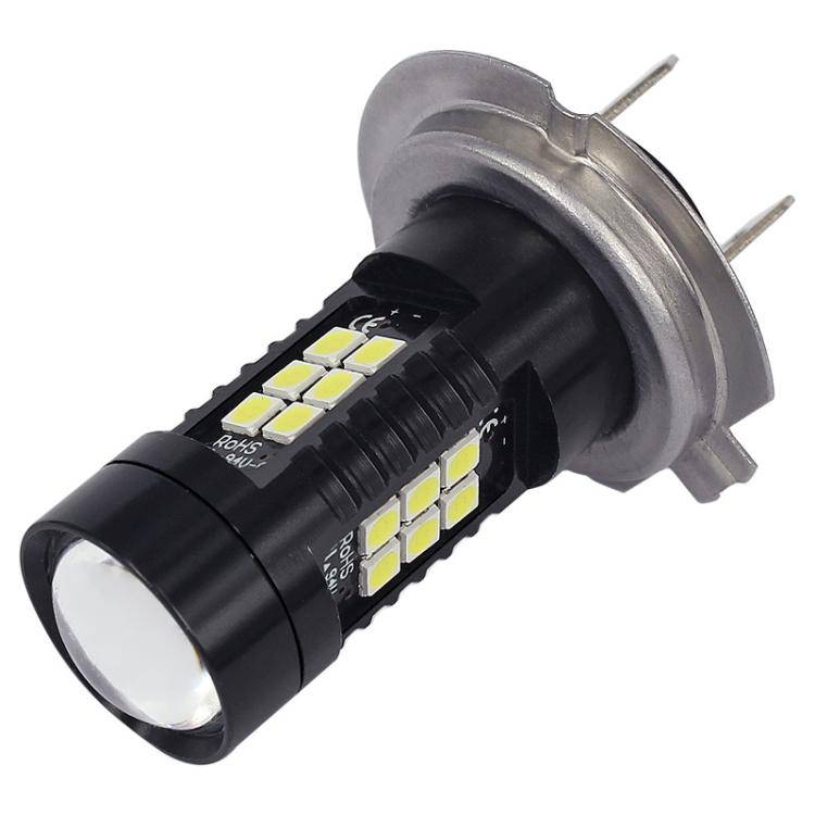 1pair Automotive High-power LED White Light Fog Lamp, H7