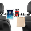 Car Mobile Phone Holder Computer Holder Universal Aluminum Tube With Hook, 3 in 1