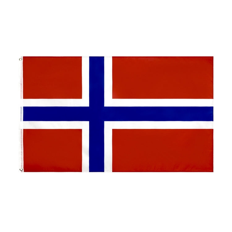 90 x 150cm Norway Flag No. 4 Polyester Flag, Norway