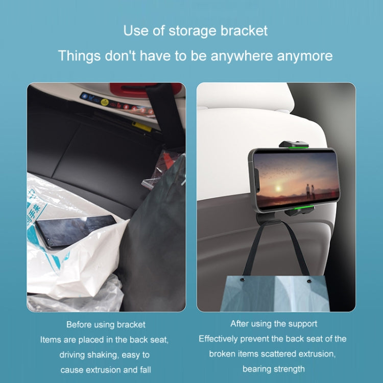 Multifunctional Car Rear Seat Sun Visor Dining Table Mobile Phone Holder