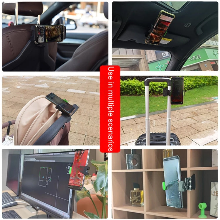 Multifunctional Car Rear Seat Sun Visor Dining Table Mobile Phone Holder