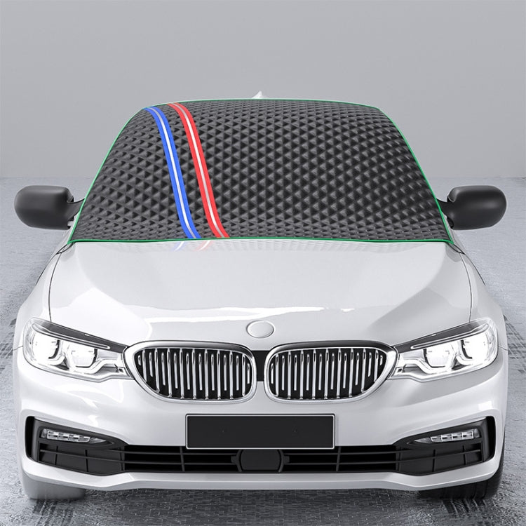 Winter Outdoor Car Windscreen Snow Ice Shield Thicken Waterproof Protector, Front Cover