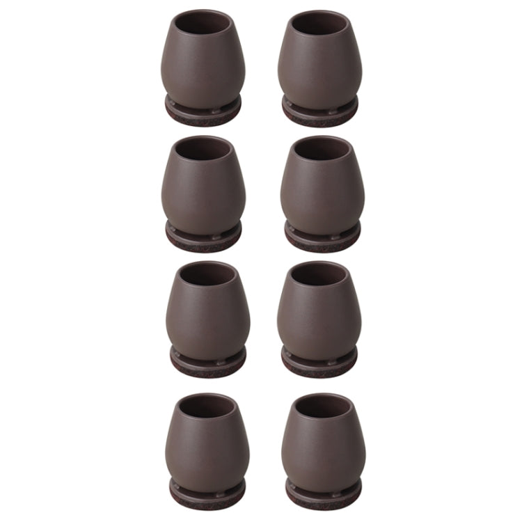 8pcs /Set 15 Degree Tilt Table And Chair Feet One-Piece Shock-Absorbing Protective Cover For Chairs, 0.75 inch, 1 inch, 1.25 inch