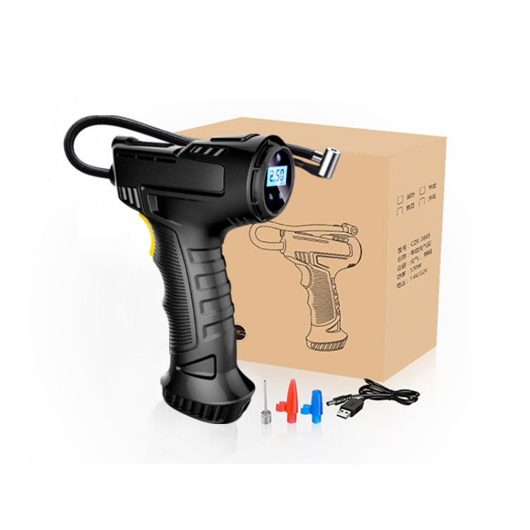 120W  Car Air Pump Compressor Tire Inflator Equipment, Wireless Digital Display, Wired Pointer Model, Wired Digital Display
