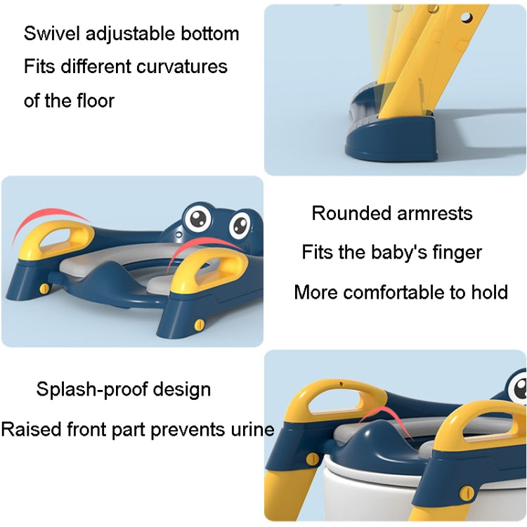 Household Childrens Toilet Seat Staircase Baby Folding Shelf Cushion Cover, Hard Pad, PVC Soft Pad, PU Soft Pad