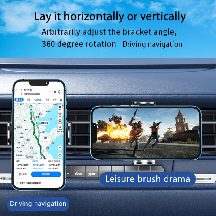 15W Car Wireless Charging Bracket Auto Induction Electric Navigation Bracket