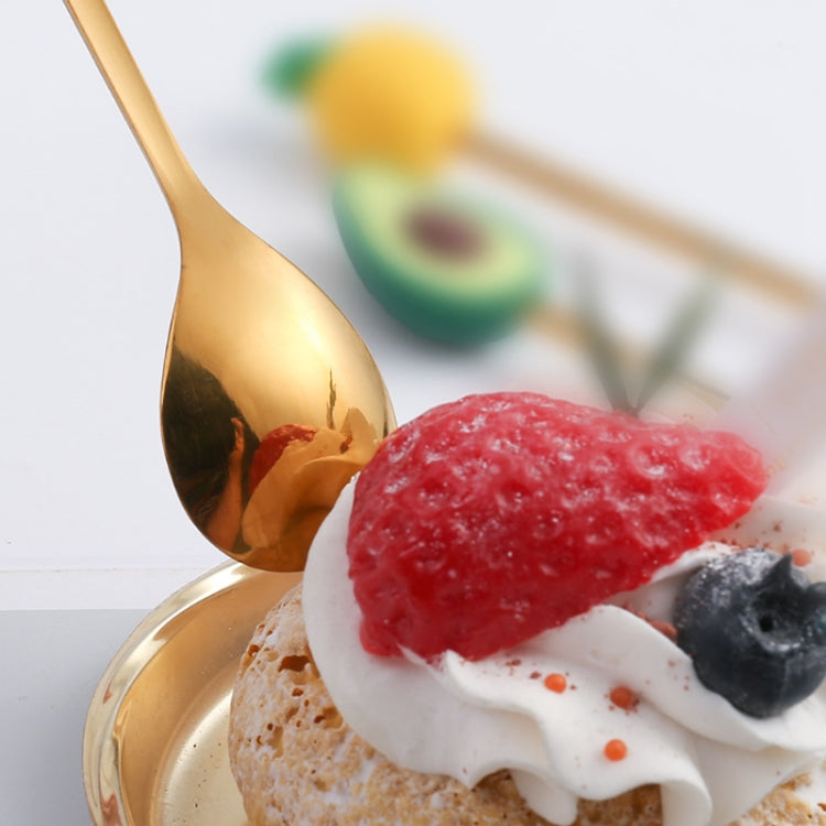 2pcs /Pack Christmas Dessert Fork And Spoon Set Portable Cute Cartoon Tableware, Santa Claus Golden, Christmas Elk Golden, Christmas Snowman Golden, Christmas Small Tree Golden, Christmas Round Tree Golden, Christmas Socks Golden, Christmas Hat Golden ...