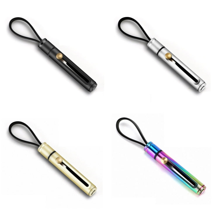 Mini Outdoor Portable Multi-functional Detachable Express Keychain, Black, Silver, Golden