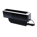 Car Seat Gap Storage Box with 2 USB Charging Port, Principal Driver Silver, Co-pilot Silver, Principal Driver Red, Co-pilot Red, Principal Driver Gray, Co-pilot Gray