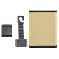 Multifunctional Car Dustbin Car Seatback Door Hanging Storage Box, Beige, Gray, Black