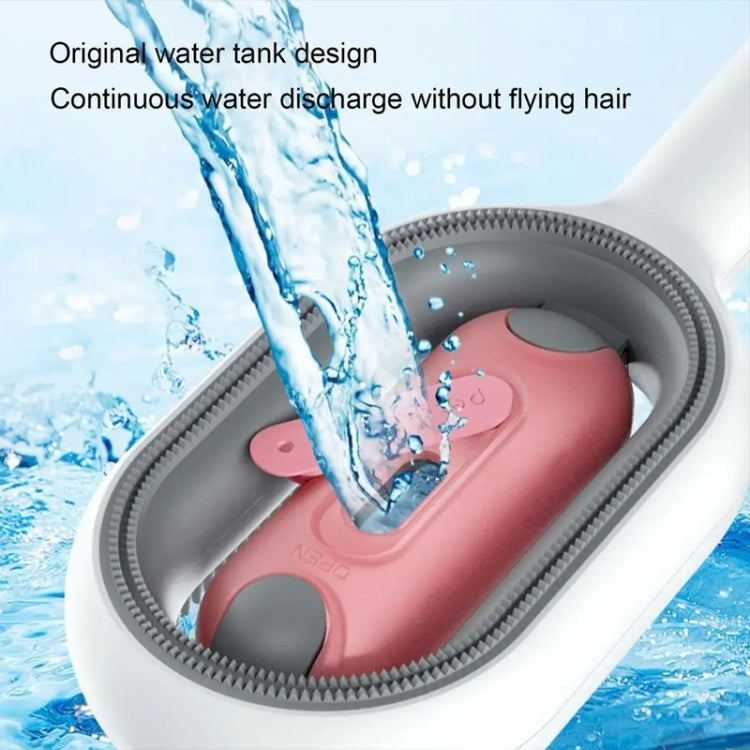 Pet Cats With Water Tank Hair Removal Comb Cleaning Hair Brush, Long Hair (Pink), Long Hair (Blue), Short Hair (Pink), Short Hair (Blue)