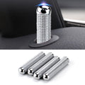 4pcs/set Universal Metal Door Bolts for Automobiles Interior Modification Accessories, 9mm, 8mm