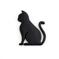 3D Cute Car Decoration Body Scratch Blocking Sticker, Black Cat