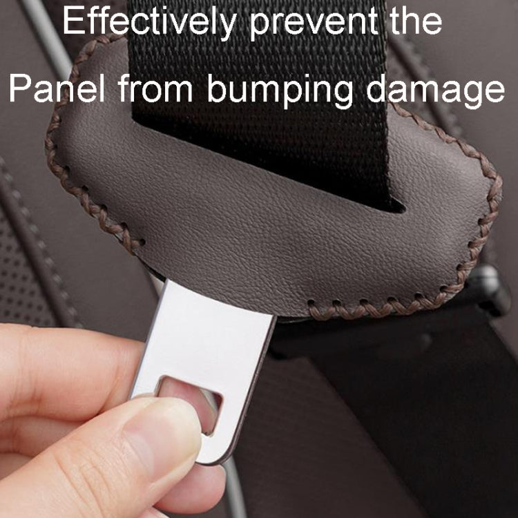 For BMW 1pair Seatbelt Insert Protector Bumper Belt Chuck Decoration