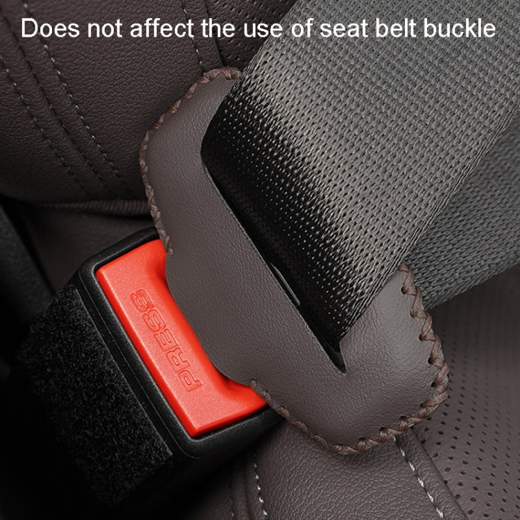 For BMW 1pair Seatbelt Insert Protector Bumper Belt Chuck Decoration