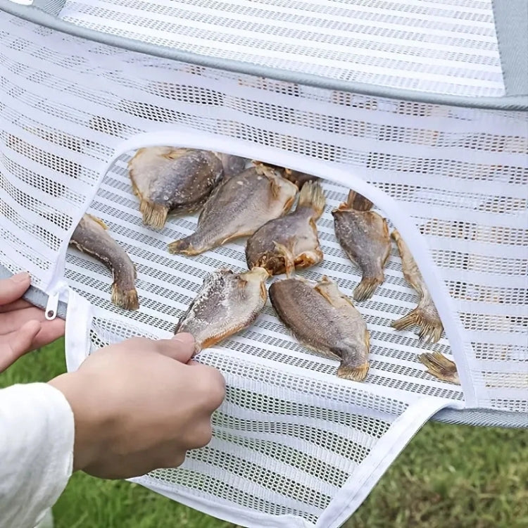 40 x 60cm  Foldable Drying Fishing Vegetables Fish Net Hanging Clothes Drying Storage Shelf, 1 Layer, 2 Layers, 3 Layers