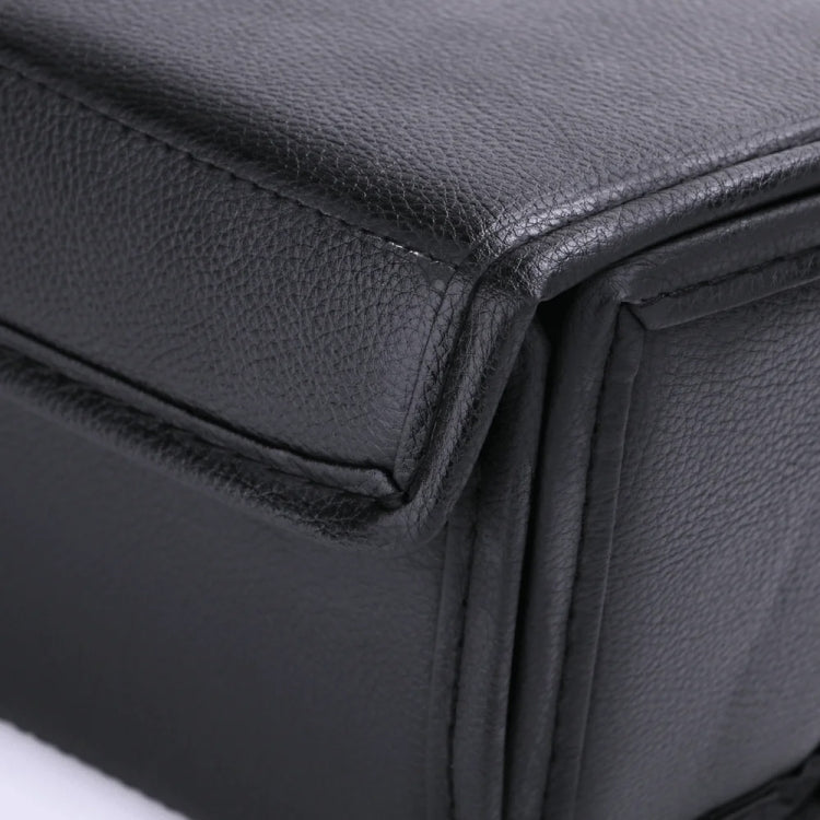 For Tesla Model Y PU Leather Car Interior Storage Glove Box Modification Accessories, Seat Model, Air Outlet Model