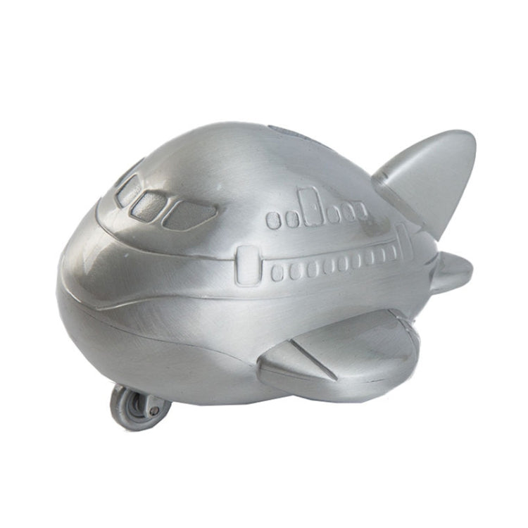 Zinc Alloy Coin Bank Metal Airplane Crafts Children Gifts, Airplane