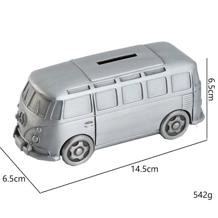 Car Coin Bank Zinc Alloy Crafts Children Gifts, Car