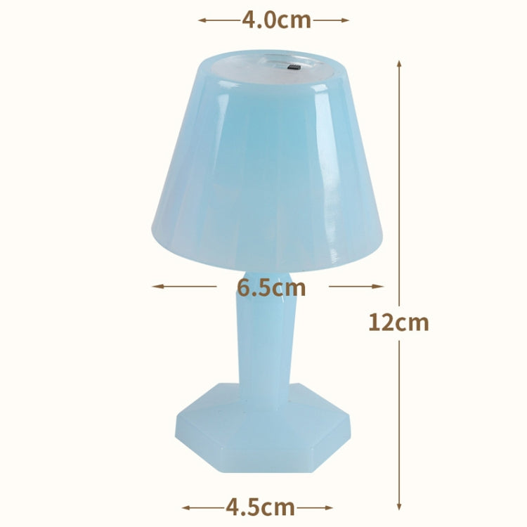 LED Electronic Light Ambient Candy Small Table Lamp Decorative Night Lights, Pink, Blue