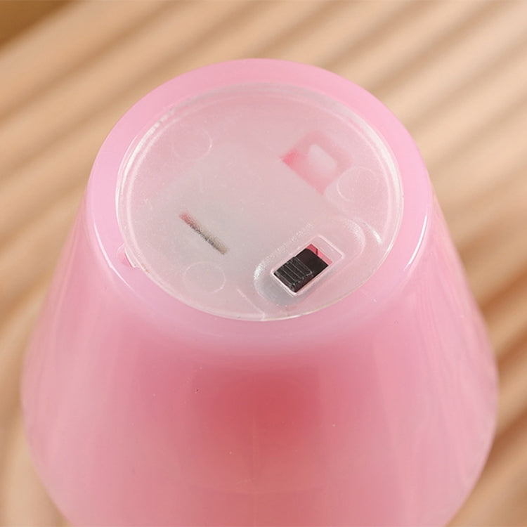 LED Electronic Light Ambient Candy Small Table Lamp Decorative Night Lights, Pink, Blue