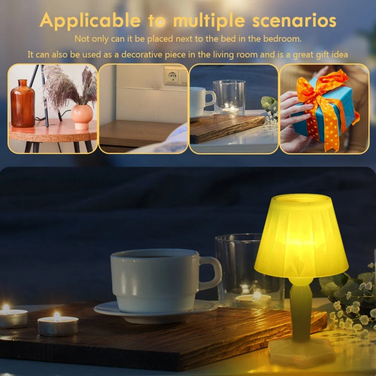 LED Electronic Light Ambient Candy Small Table Lamp Decorative Night Lights, Pink, Blue