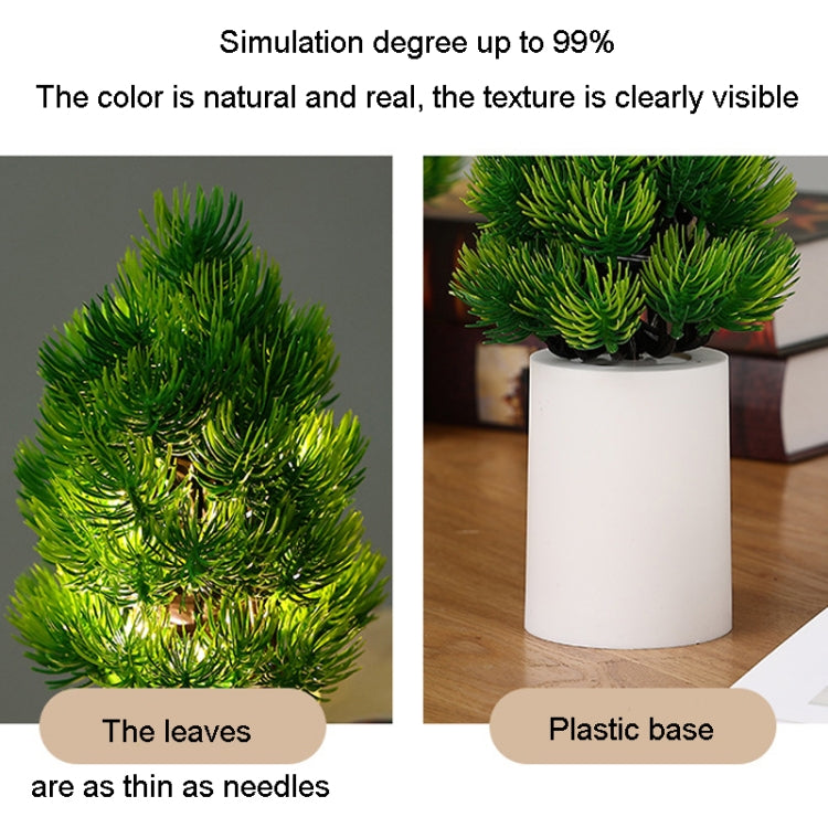 Christmas Tree Night Lights Bedroom Pine Ambient Lamps Home Decorative Lights, Pine