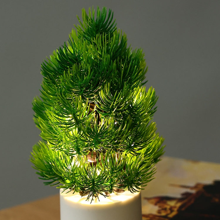 Christmas Tree Night Lights Bedroom Pine Ambient Lamps Home Decorative Lights, Pine