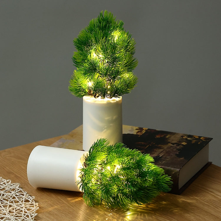 Christmas Tree Night Lights Bedroom Pine Ambient Lamps Home Decorative Lights, Pine