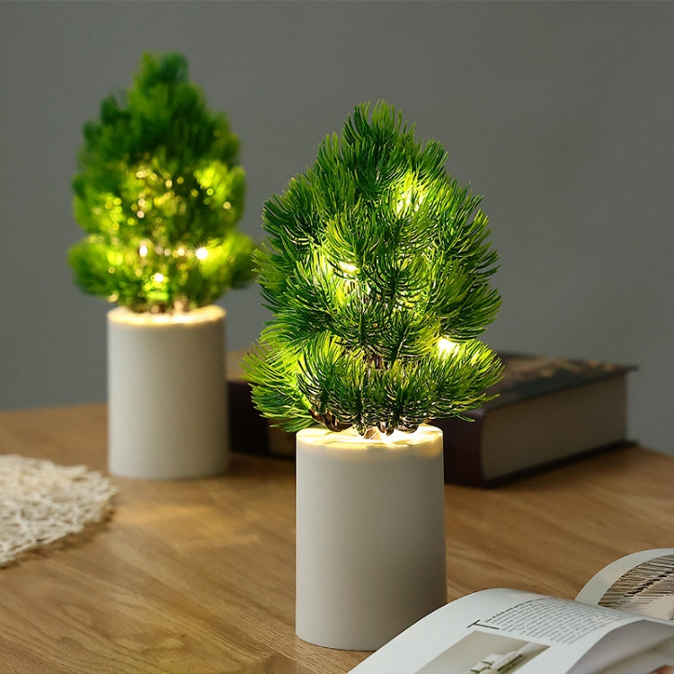Christmas Tree Night Lights Bedroom Pine Ambient Lamps Home Decorative Lights, Pine