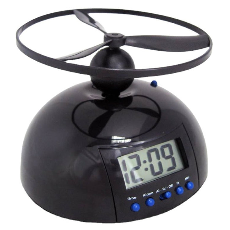 Student Multifunctional LED Flying Alarm Bells Lazy Flying Propeller Digital Alarm Clock