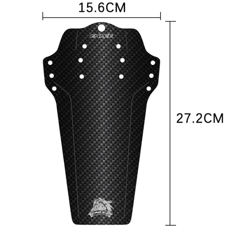 ENLEE Mountain Bike Fenders Mountain Bicycle Saddle Universal Riding Accessories, Carbon Fiber, Camouflage, Lightning