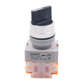 CHNT NP4-20X/31 Rotary Button 3-Position Self-Locking Transfer Switch Contacts 2 Normally Open