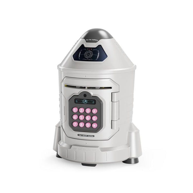 Childrens Astronaut Code Money Bank Cartoon Space Rocket Money Box Toys, Rocket