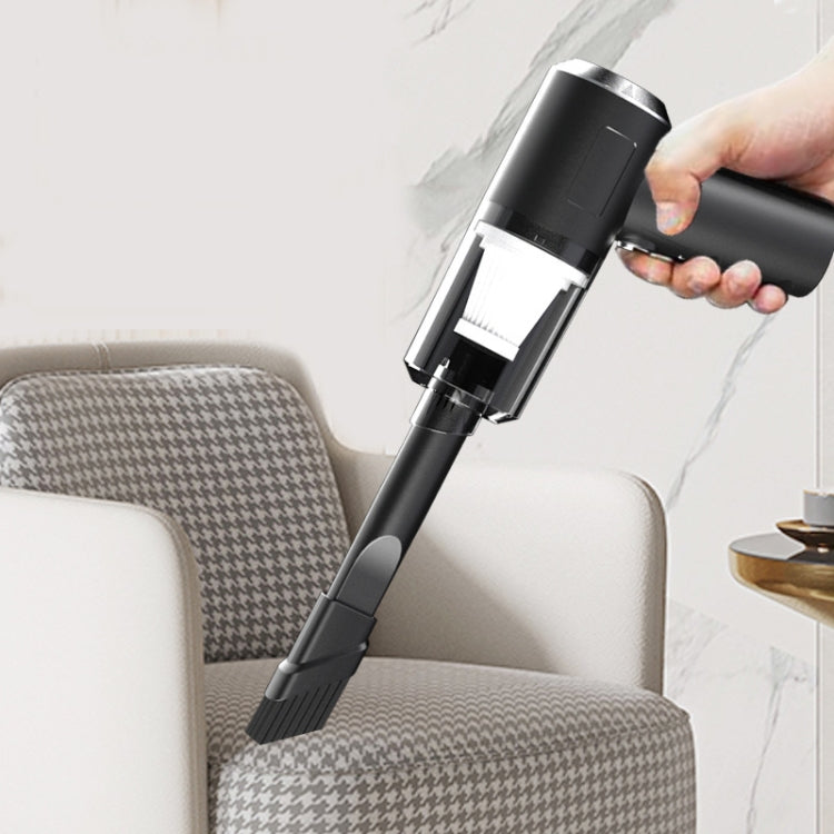 Automotive Household Small Vacuum Cleaner Car USB Charging Powerful Cleaning Tool, F6001