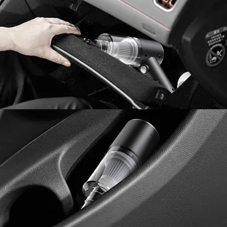 Automotive Household Small Vacuum Cleaner Car Charging Powerful Cleaning Tool, F6002