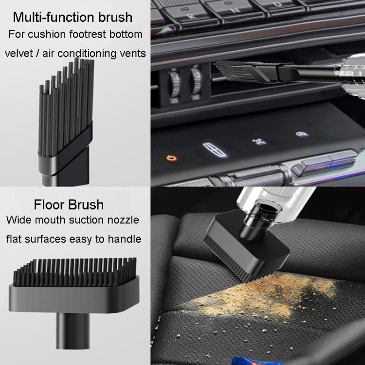 Automotive Household Small Vacuum Cleaner Car Charging Powerful Cleaning Tool, F6002