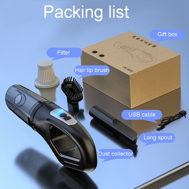 Small Handheld Car Dustbuster Vacuum Cleaner With Powerful Suction For Car And Home, Rechargeable