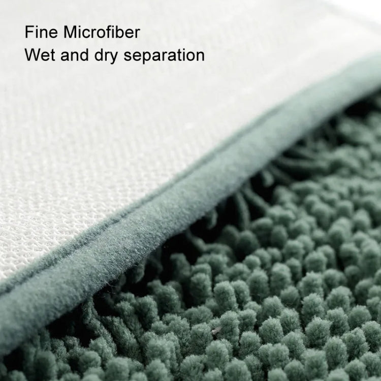Bedroom Doorway Fine Chenille Absorbent Floor Mat Bathtub Mat Bathroom Non-Slip Foot Mat, 50x80cm, 40x60cm
