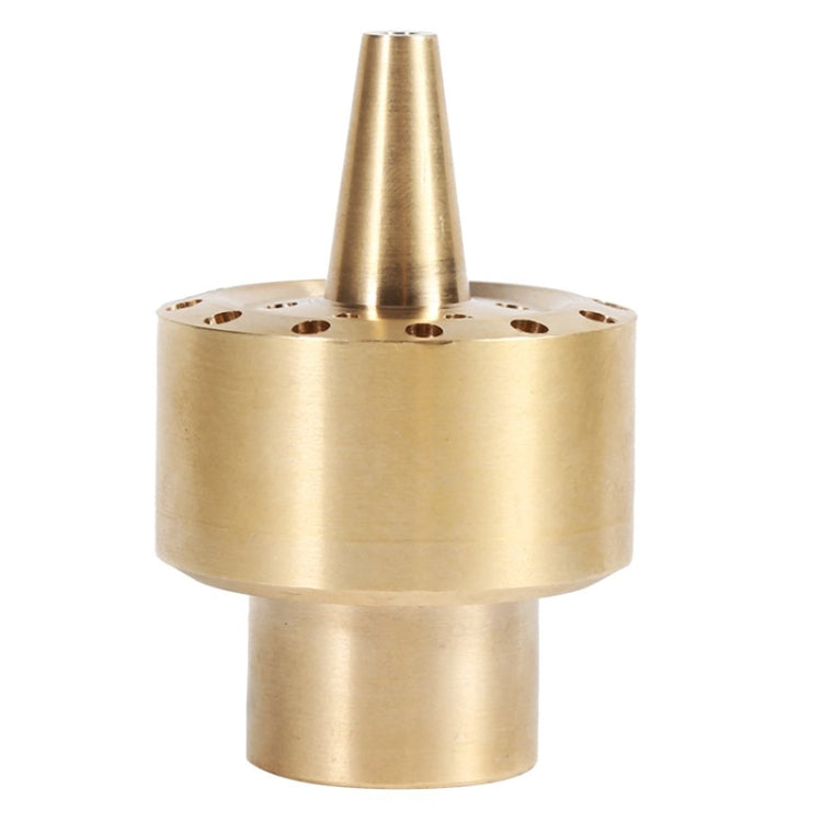 All Brass Flower Column Nozzle Inner Wire Garden Water Features Landscape Fountain Nozzle, 2 Points, DN15 4 Points, DN20 6 Points, DN25 1 inch, DN40 1.5 inch, DN50 2 inch