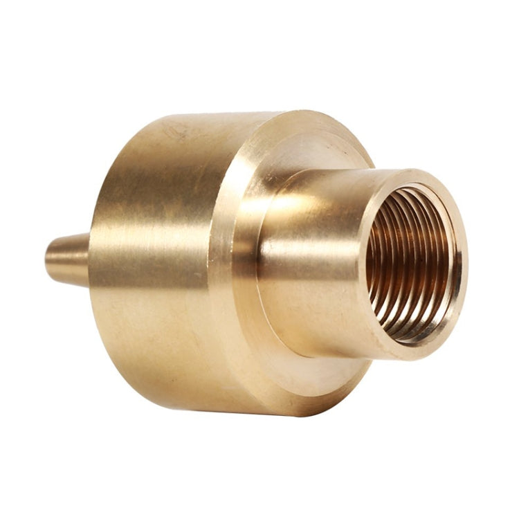 All Brass Flower Column Nozzle Inner Wire Garden Water Features Landscape Fountain Nozzle, 2 Points, DN15 4 Points, DN20 6 Points, DN25 1 inch, DN40 1.5 inch, DN50 2 inch