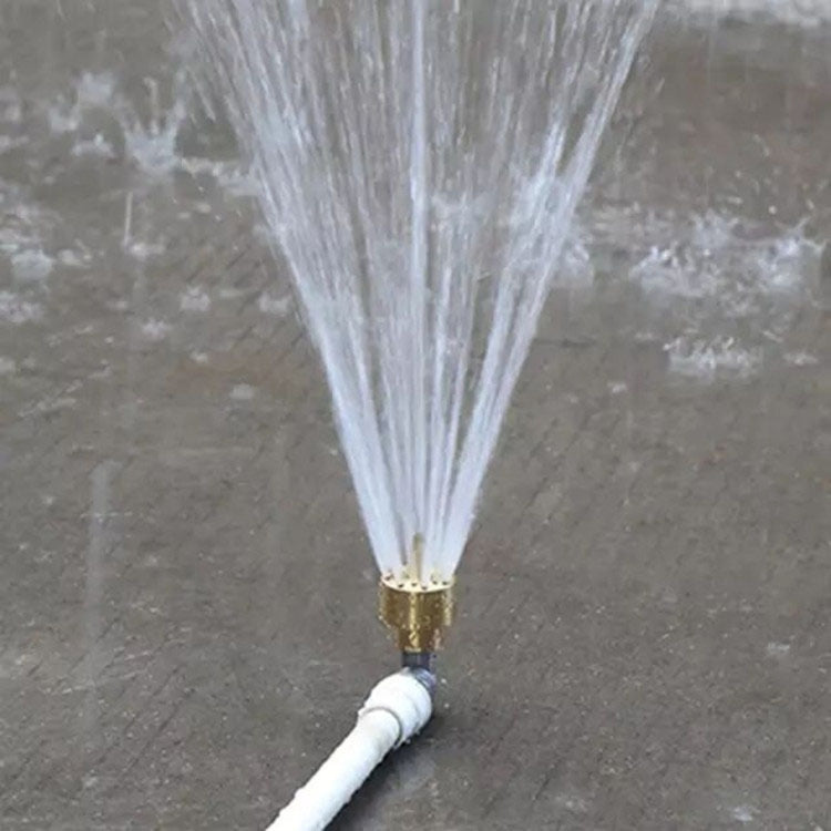 All Brass Flower Column Nozzle Inner Wire Garden Water Features Landscape Fountain Nozzle, 2 Points, DN15 4 Points, DN20 6 Points, DN25 1 inch, DN40 1.5 inch, DN50 2 inch