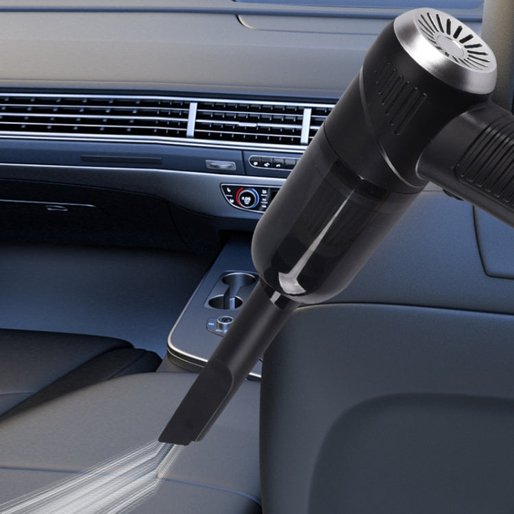 Car Household Mini Wireless USB Charging Fully Automatic Vacuum Cleaner, LT008