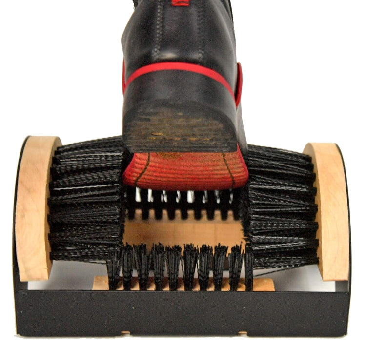 Nylon Silk Boot Brush Outdoor Shoe Cleaner & Scraper Brush, Heavy Duty Boot Scraper Brush