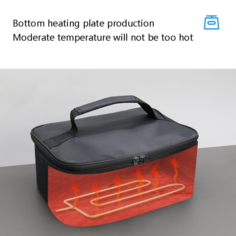 12V Food Warmers Electric Heater Lunch Box Container, US Plug Heated Lunch Box
