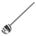 Kacheeg Stainless Steel Hot Oil Skillet Kitchen Small Oil Pouring Spoon, Glossy, Froested, 304 Single Layer Steel, 316 Triple Layer Steel