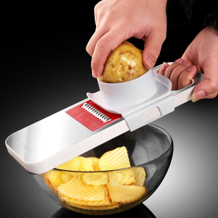 Kacheeg Multifunctional Vegetable Chopper Kitchen Scrubbing And Shredding Slicing Utensils, 3 In 1, 6 In 1