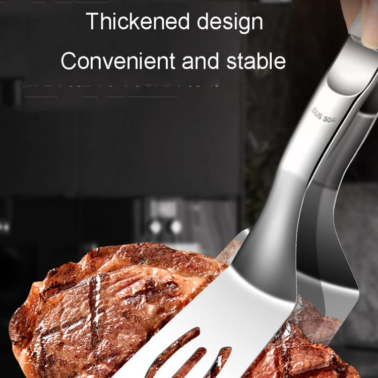 Kacheeg Stainless Steel Fish Spatula With Lock Kitchen Grill Scoop Steak Scraper Food Holder