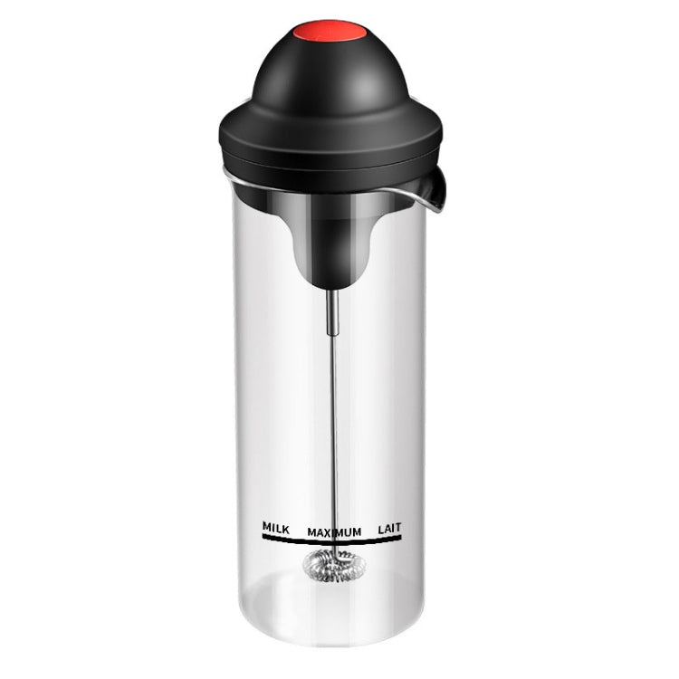 Kacheeg Electrical Stainless Steel Coffee Whisk Portable Whipping Milk Froth Mixer